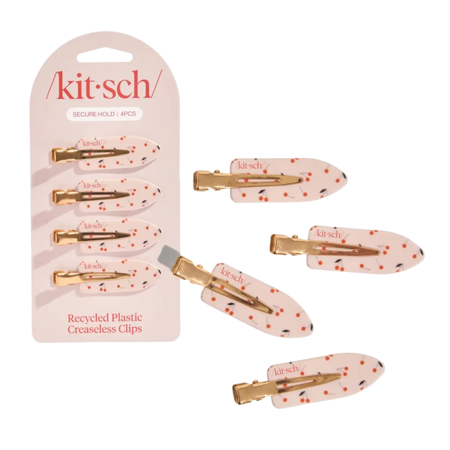 Haarspangen Styling Kirschen 4er Set von Kitsch