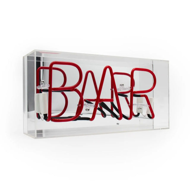 Acryl-Box Neon - BAR von Locomocean