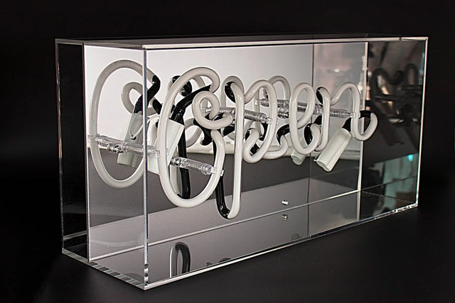 Acryl-Box Neon - OPEN von Locomocean