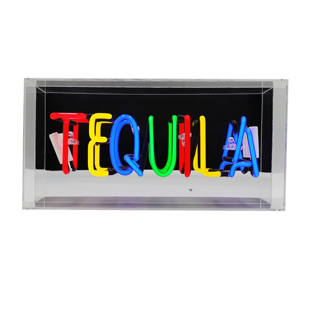 Acryl-Box Neon - TEQUILA von Locomocean