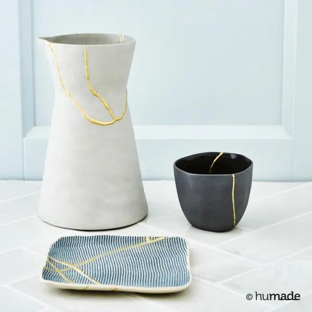 Kintsugi DIY Reparatur Kit Gold mit Anleitung von Humade