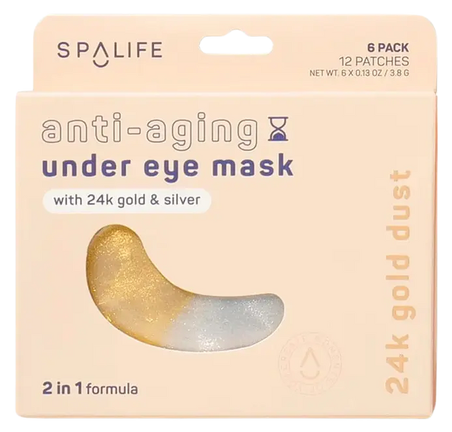 Anti Aging Augenpads 2 in 1 Formel 6 Paar von My Spa Life