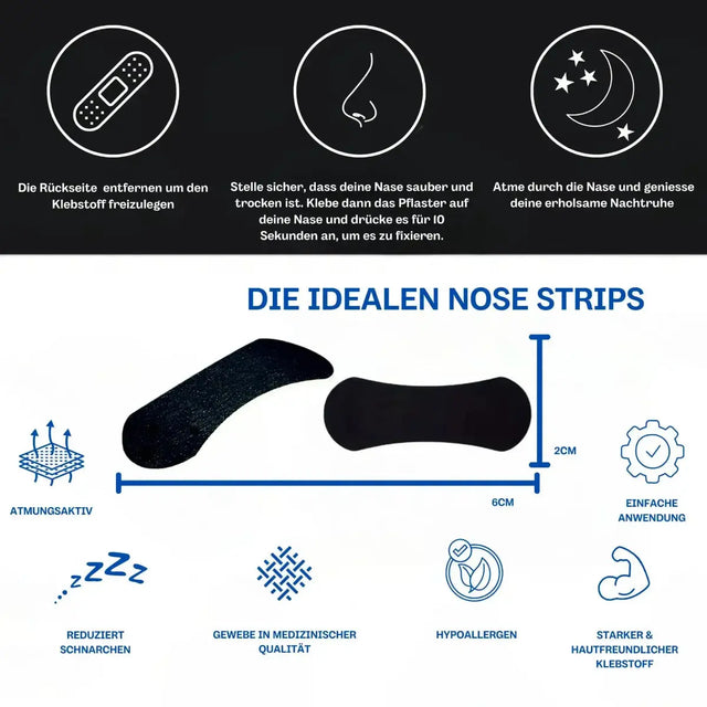 Nasenpflaster 30 Stück von Nighthaven