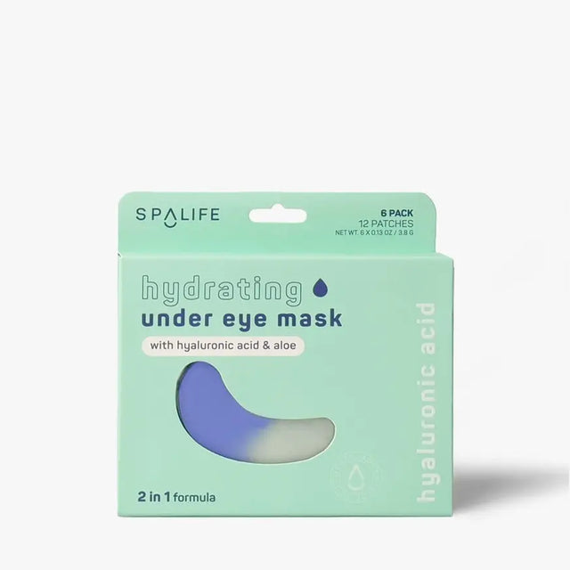 Hydratisierende Augenpads 2 in 1 Formel 6 Paar von My Spa Life