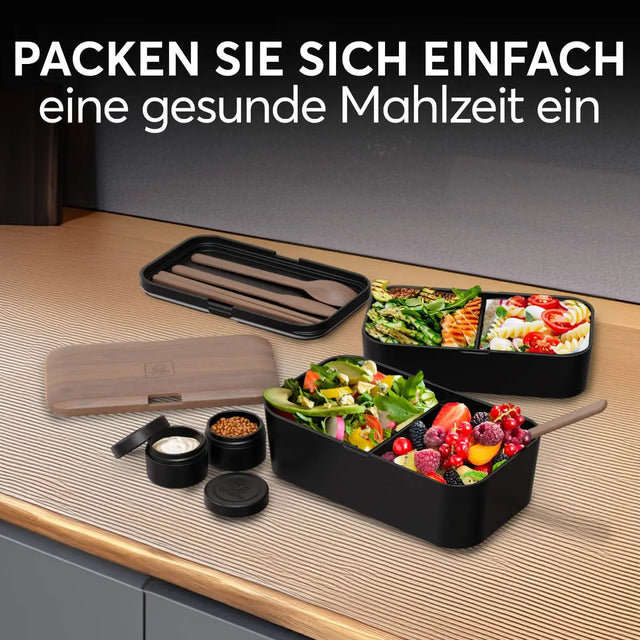 Nestable L Walnut Black Nestable von Umami