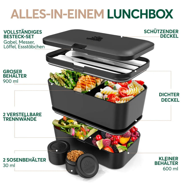 Nestable L Onyx Black Nestable von Umami