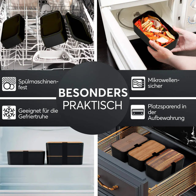 Nestable L Rosewood Black Nestable von Umami