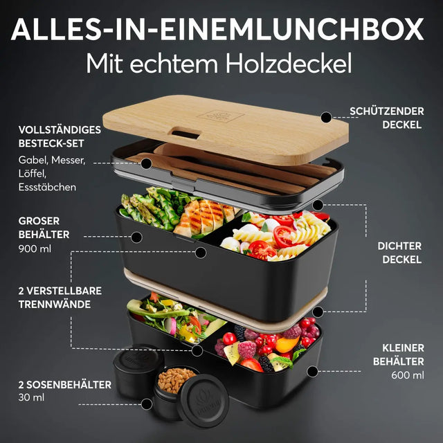 Nestable L Beech Black Premium von Umami