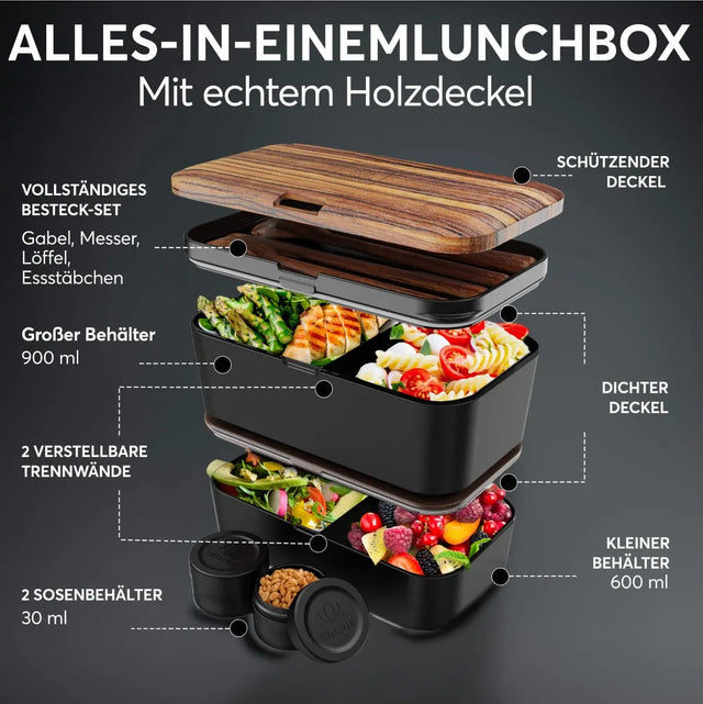 Nestable L Wenge Black Premium von Umami