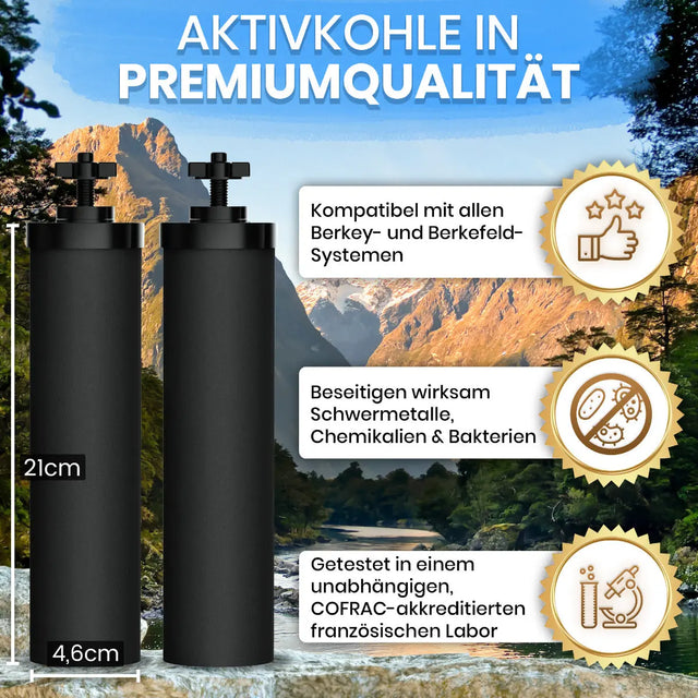Wasserspender mit Schwerkraftfilter 8.5 L von Orinko
