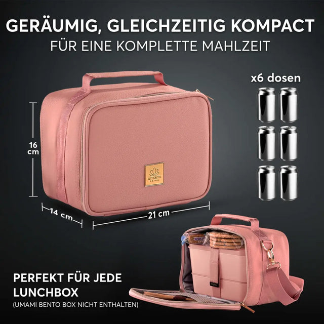 Insulated Lunch Bag Wild Rose Premium von Umami