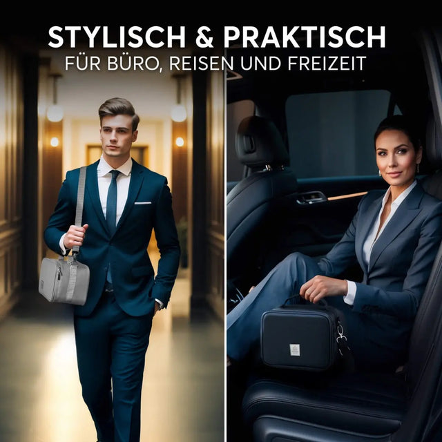 Insulated Lunch Bag Cool Grey Premium von Umami