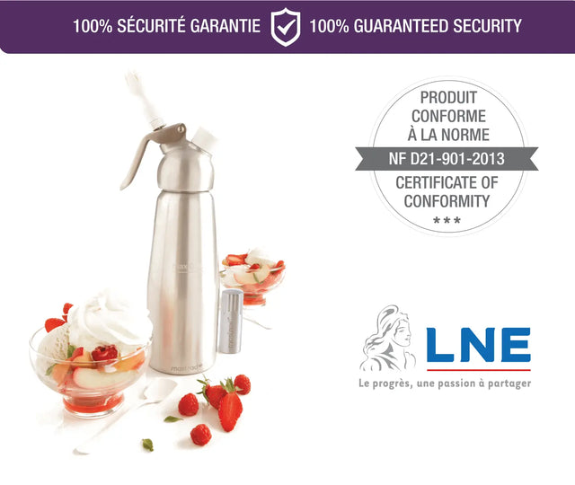 Siphon Heiss- und & Kaltschaum von Mastrad