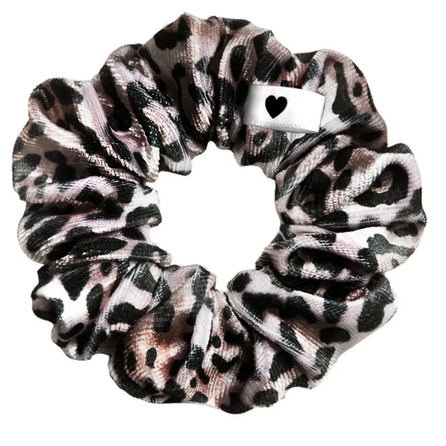 Samt-Scrunchie Leopard von Bellody