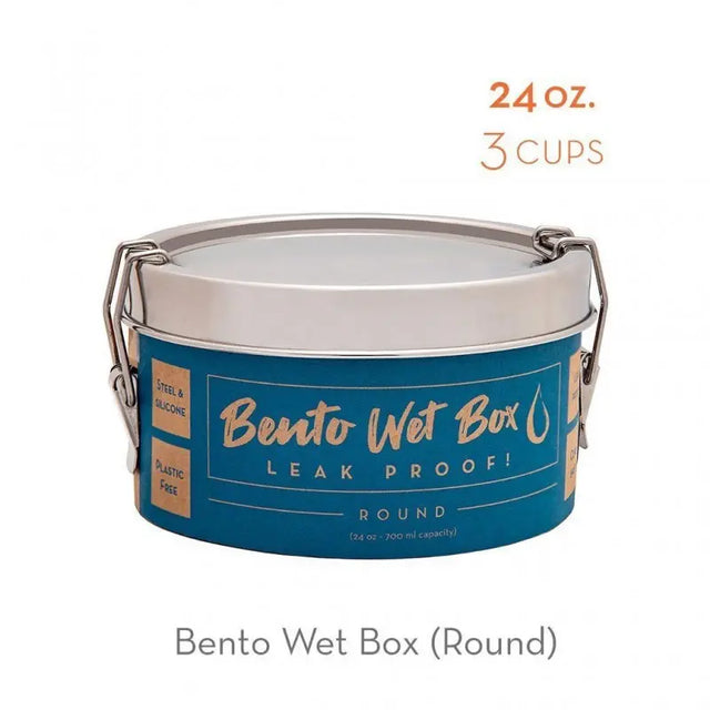 Bento Wet Box Round von ECOlunchbox