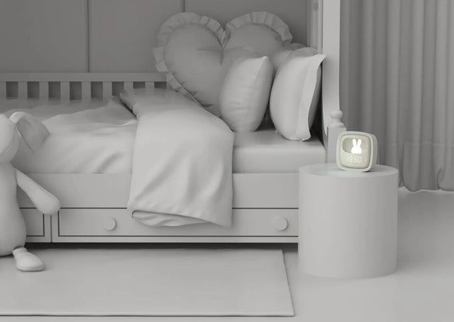 Wecker Billy mit Licht grau von MOB