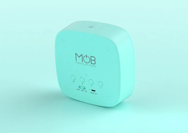 Wecker Billy mit Licht blau von MOB