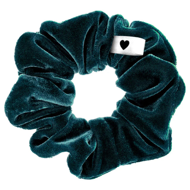 Samt-Scrunchie Grün von Bellody