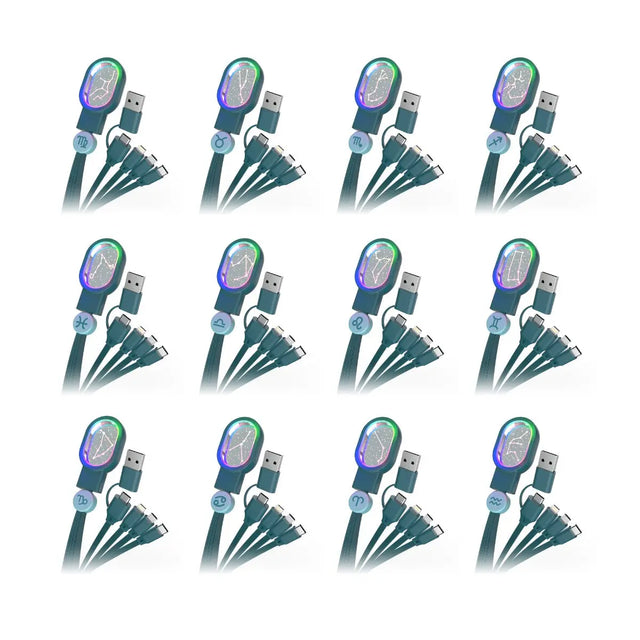 Universal Ladekabel 4in1 - Sternzeichen Skorpion von MOB