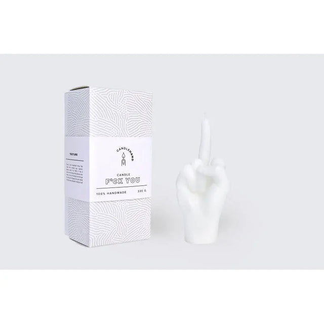 F*ck you Rot von Candle Hand