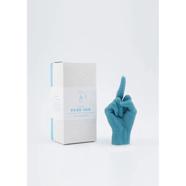 F*ck you Rot von Candle Hand
