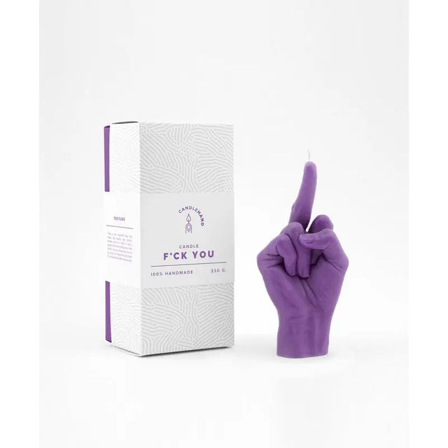 F*ck you Rot von Candle Hand