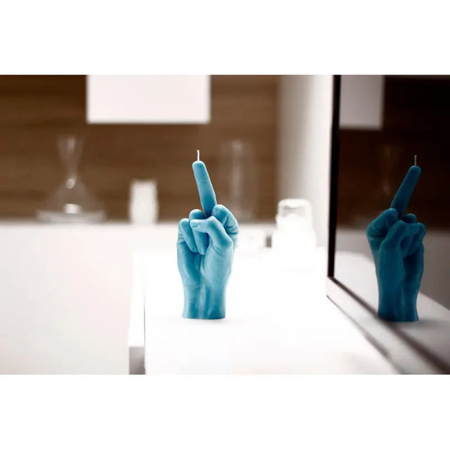 F*ck you Rot von Candle Hand