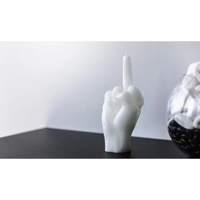 F*ck you Rot von Candle Hand