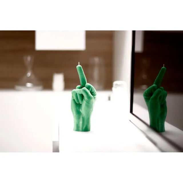 F*ck you Rot von Candle Hand