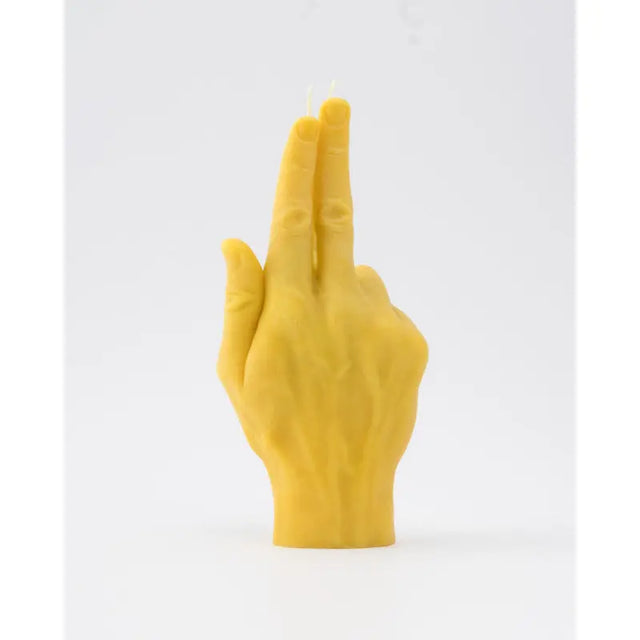 Gun fingers Rot von Candle Hand