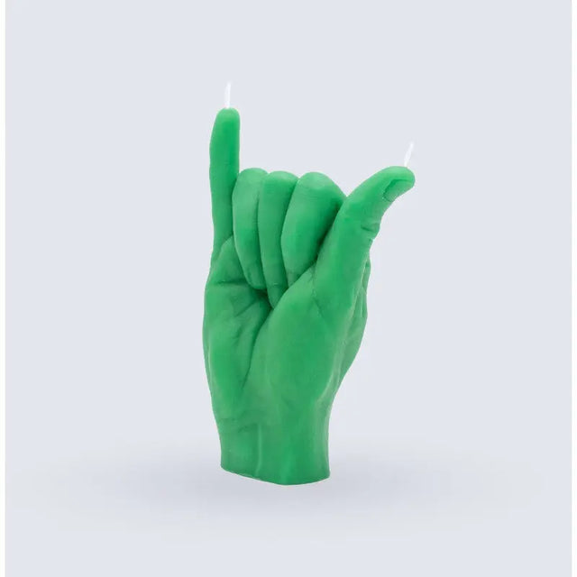 Shaka Grün von Candle Hand