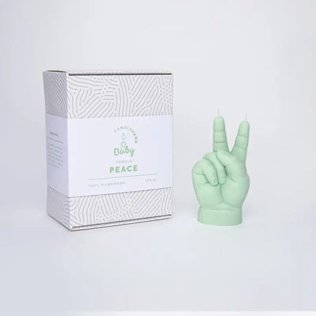 Baby Peace Grün von Candle Hand