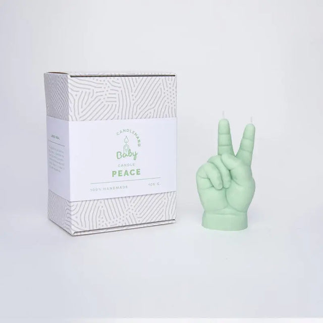 Baby Peace Grün von Candle Hand