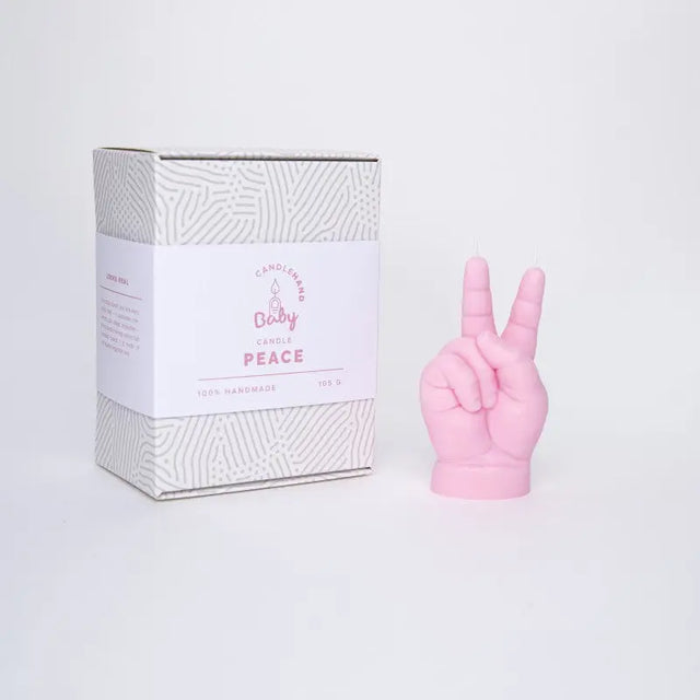 Baby Peace Grün von Candle Hand