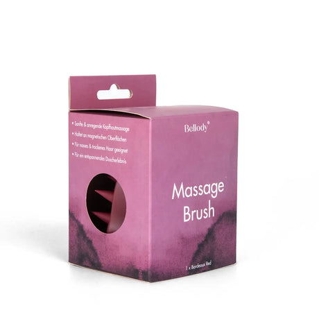 Kopfmassagebürste Rot von Bellody