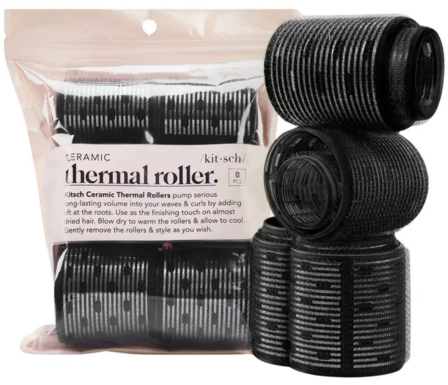 Thermo-Lockenwickler Keramik 8er-Set von Kitsch