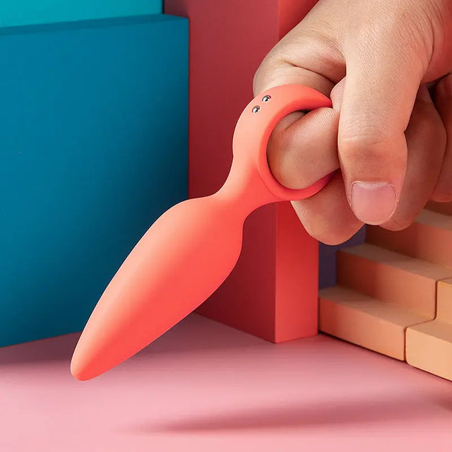 Vibrating Butt Plug von Emojibator