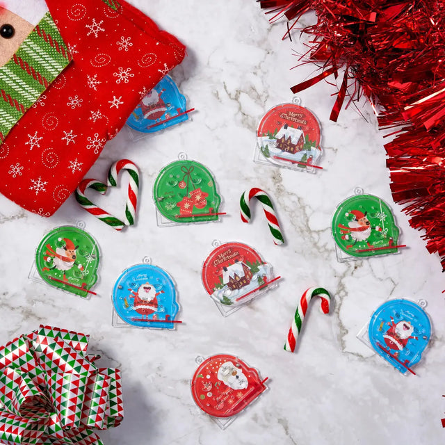 Geduldspiel Pinball Game Weihnachten 50 Stück von Twiddlers