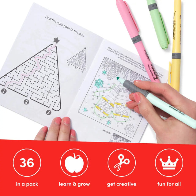 Puzzlebuch Mini Weihnachten 36 Stück von Twiddlers