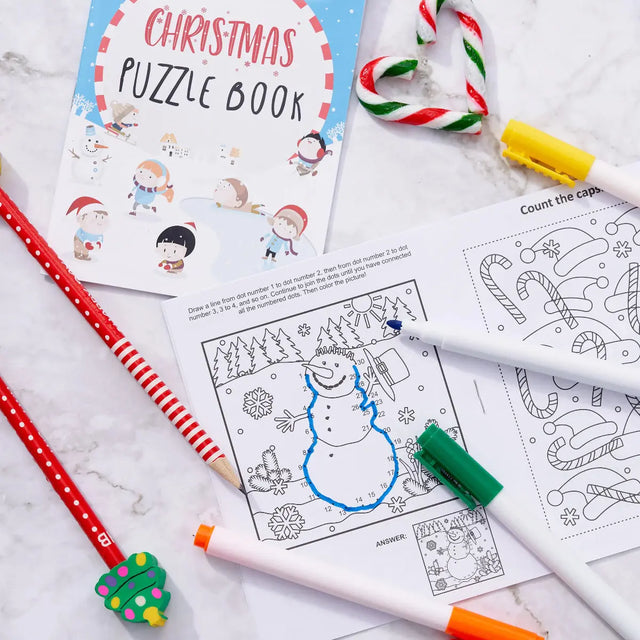 Puzzlebuch Mini Weihnachten 36 Stück von Twiddlers