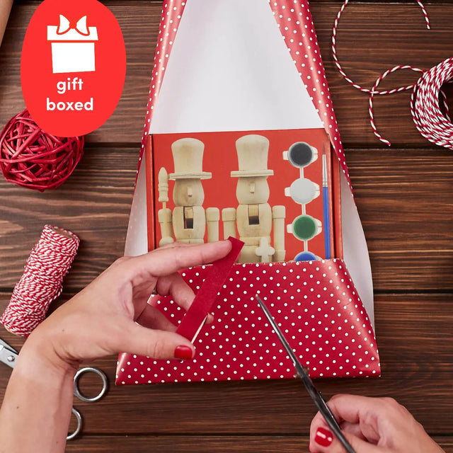 Weihnachts-Nussknacker Painting Set 2 Stück von Twiddlers