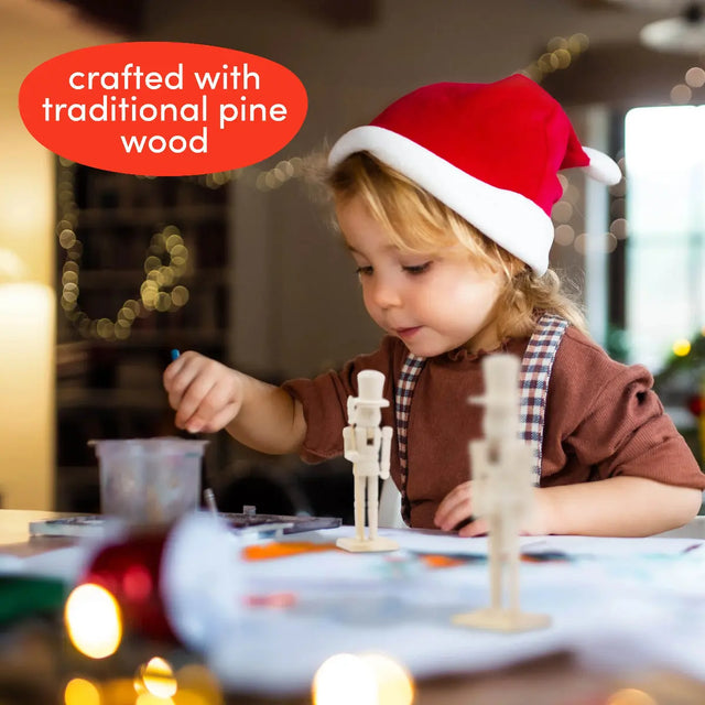 Weihnachts-Nussknacker Painting Set 2 Stück von Twiddlers