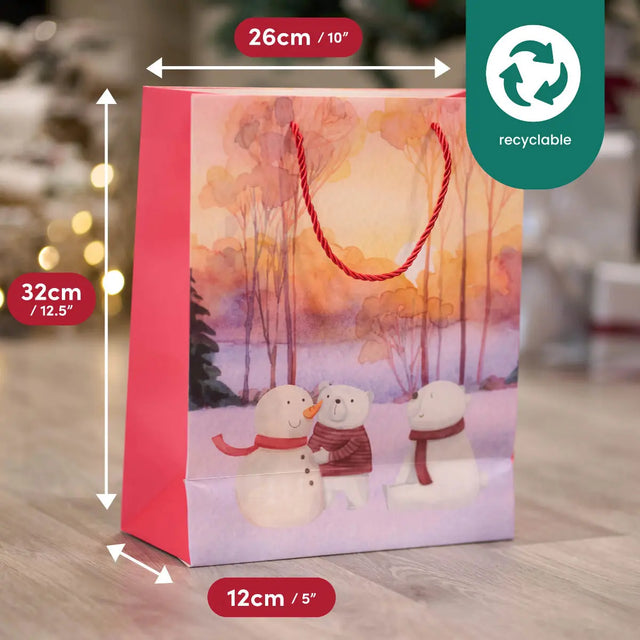 Geschenktasche Waldmotive 6 Stück von Twiddlers