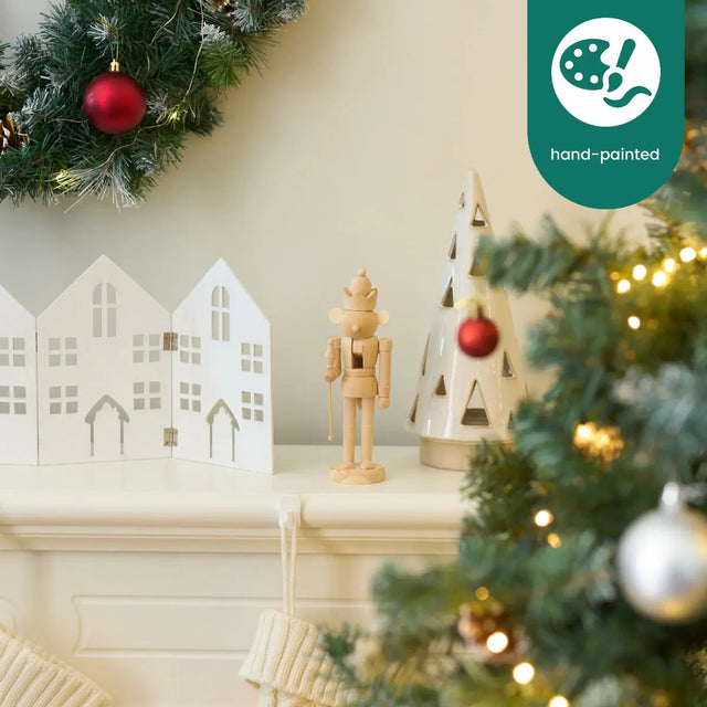 Weihnachts-Nussknacker Soldat Maus Paint Your Own von Twiddlers