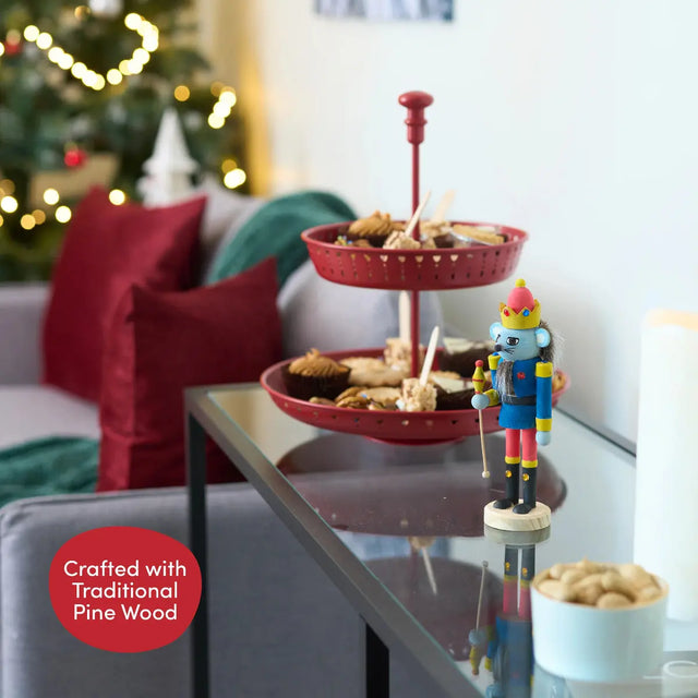 Weihnachts-Nussknacker Soldat Maus Paint Your Own von Twiddlers