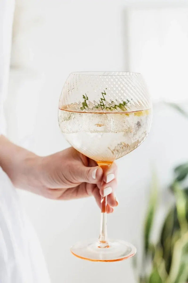 Gingläser Twist 2er-Set pink/peach von Uberstar