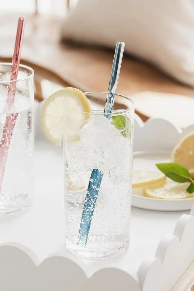 Trinkhalme Glas 4er-Set von Uberstar