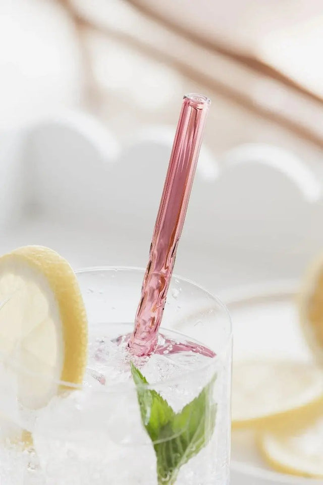 Trinkhalme Glas 4er-Set von Uberstar