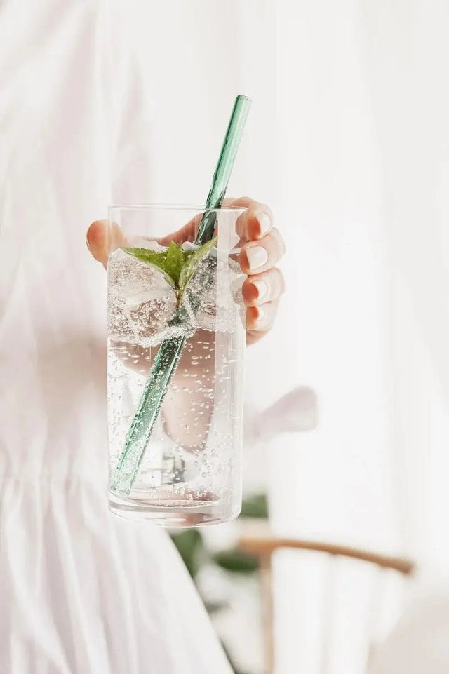 Trinkhalme Glas 4er-Set von Uberstar