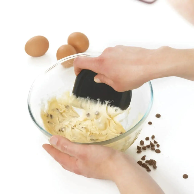 Teigschaber Silikon schwarz von Mastrad